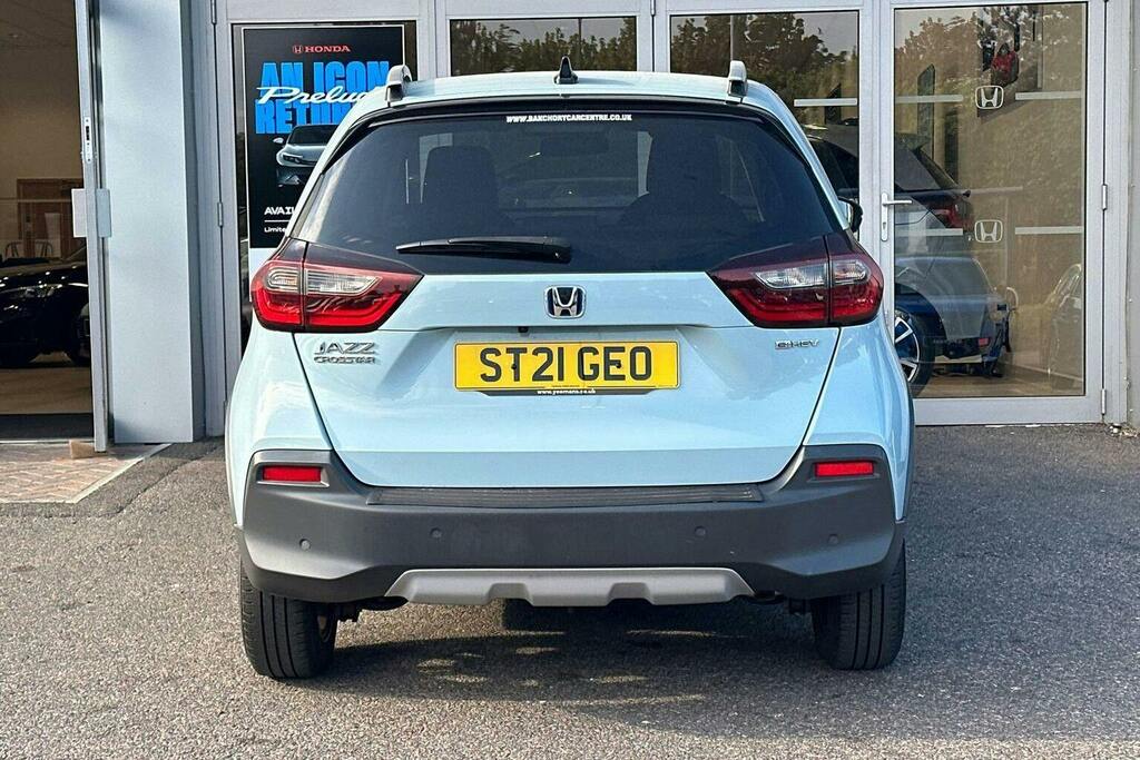 Honda Jazz 1.5 H I Mmd Crosstar Ex Hatchback Hybri Blue #4