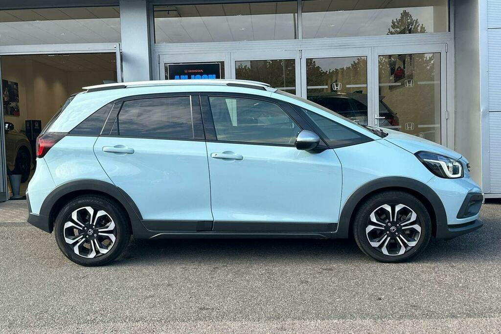 Honda Jazz 1.5 H I Mmd Crosstar Ex Hatchback Hybri Blue #2