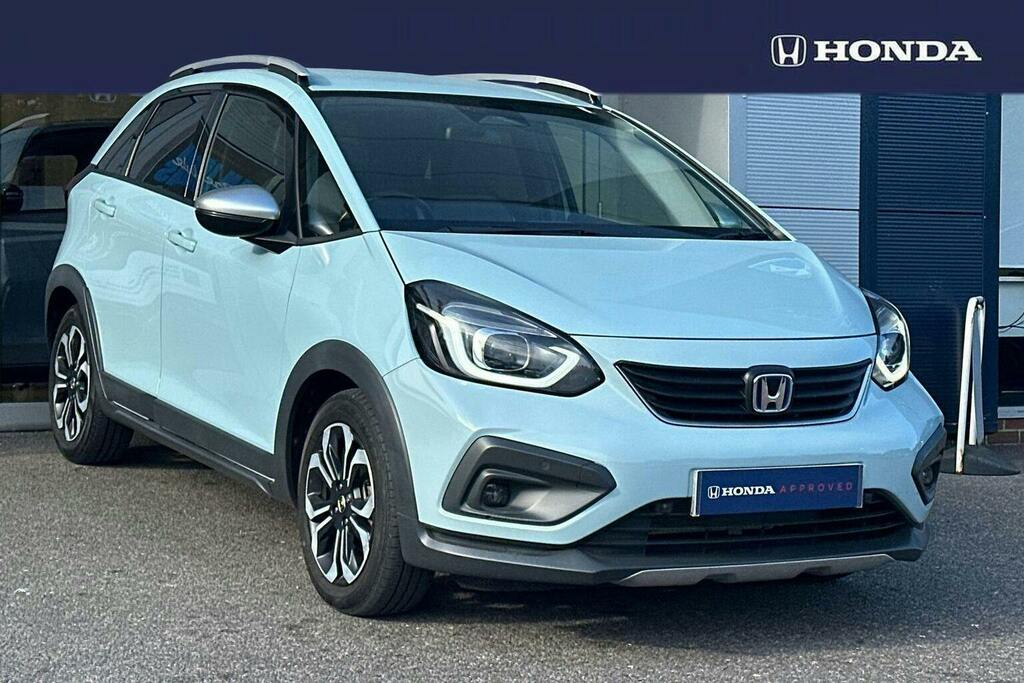 Honda Jazz 1.5 H I Mmd Crosstar Ex Hatchback Hybri Blue