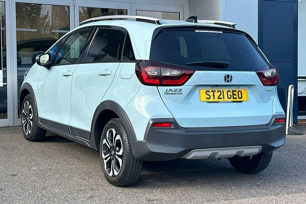 Honda Jazz 1.5 H I Mmd Crosstar Ex Hatchback Hybri Blue #5