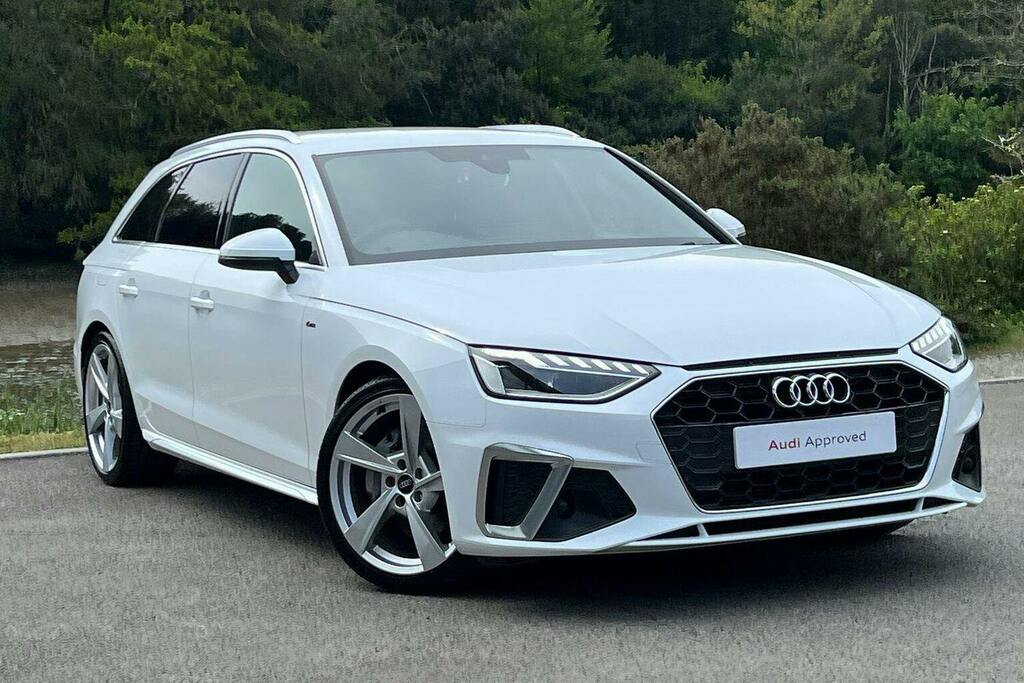 Audi A4 Avant 2.0 Tfsi 40 S Line Estate S Tronic White