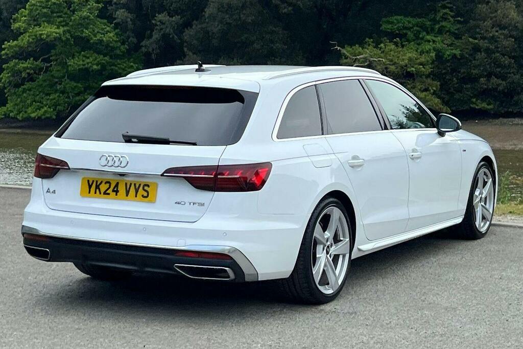 Audi A4 Avant 2.0 Tfsi 40 S Line Estate S Tronic White #3