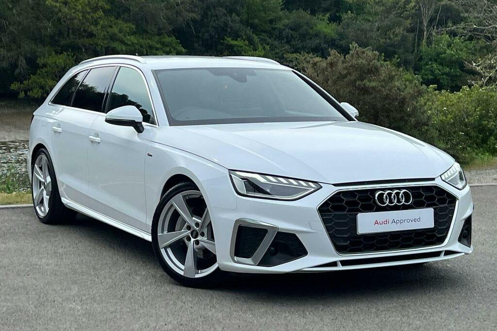 Audi A4 Avant 2.0 Tfsi 40 S Line Estate S Tronic White