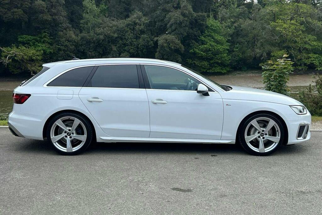 Audi A4 Avant 2.0 Tfsi 40 S Line Estate S Tronic White #2