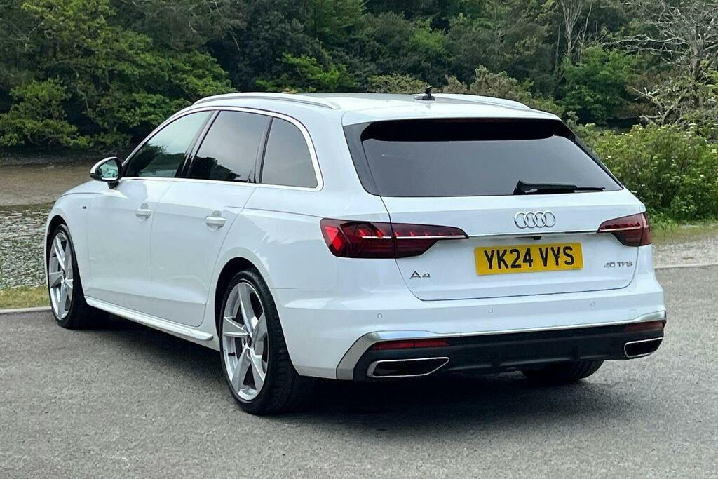 Audi A4 Avant 2.0 Tfsi 40 S Line Estate S Tronic White #5