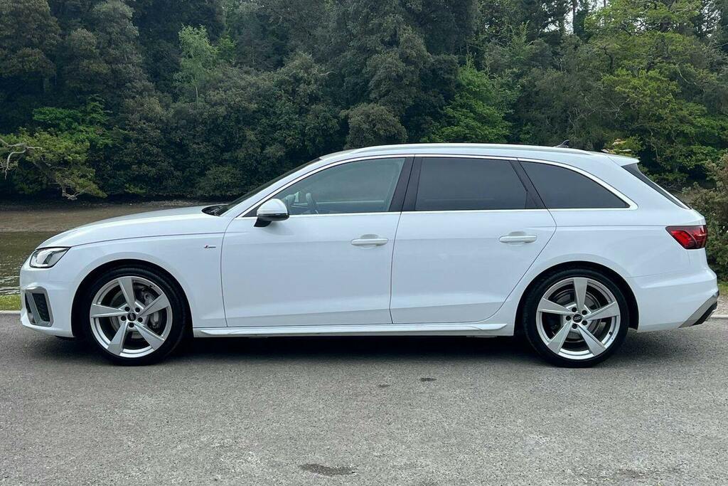 Audi A4 Avant 2.0 Tfsi 40 S Line Estate S Tronic White #6