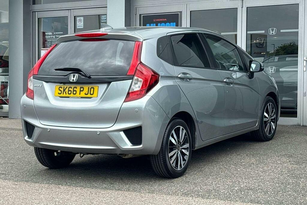 Honda Jazz 1.3 I Vtec Ex Navi Hatchback Cvt SK66PJO Silver #3