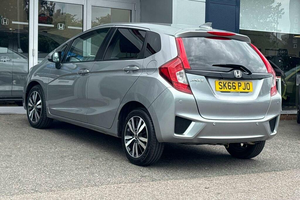 Honda Jazz 1.3 I Vtec Ex Navi Hatchback Cvt SK66PJO Silver #5