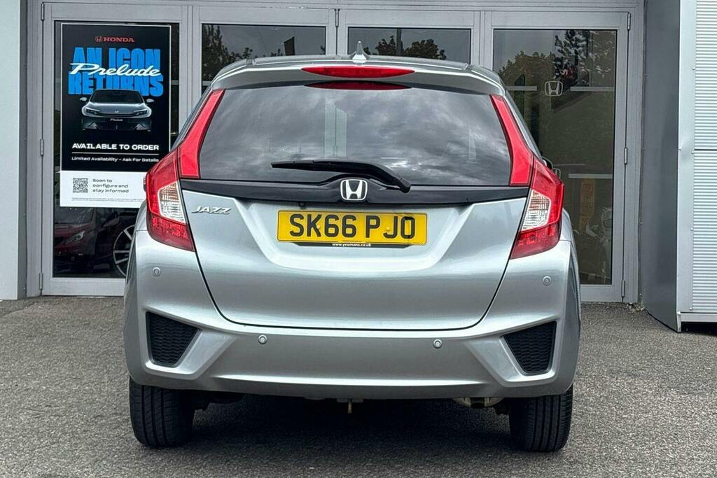 Honda Jazz 1.3 I Vtec Ex Navi Hatchback Cvt SK66PJO Silver #4