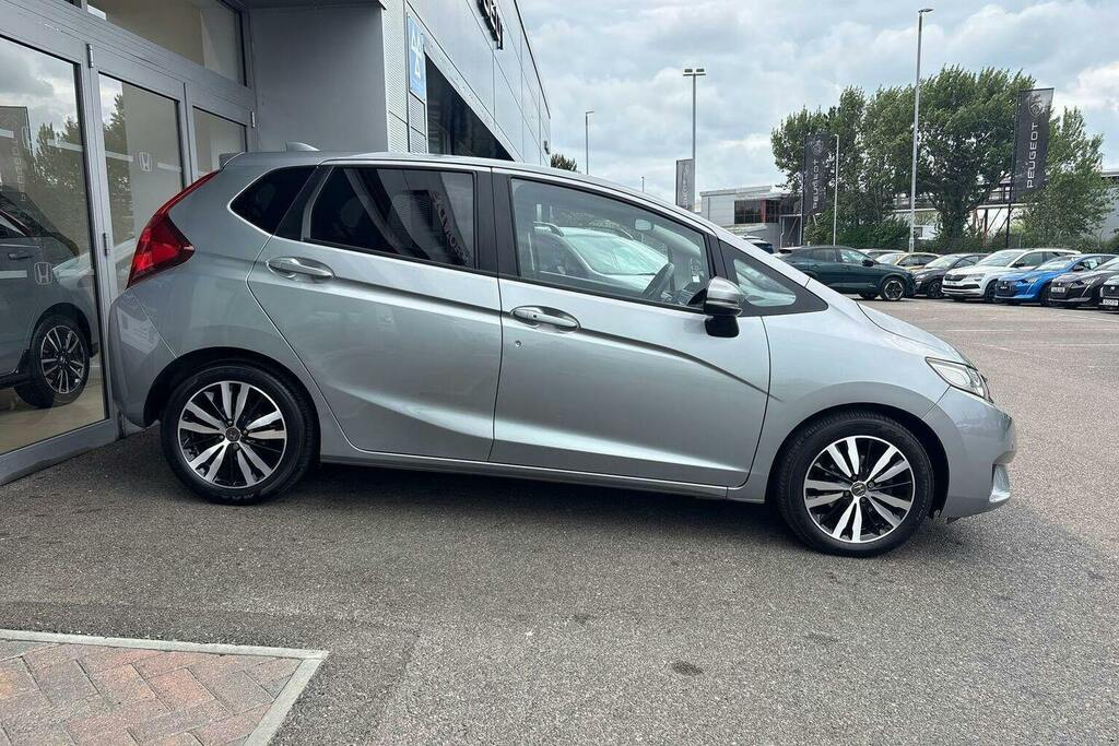 Honda Jazz 1.3 I Vtec Ex Navi Hatchback Cvt SK66PJO Silver #2
