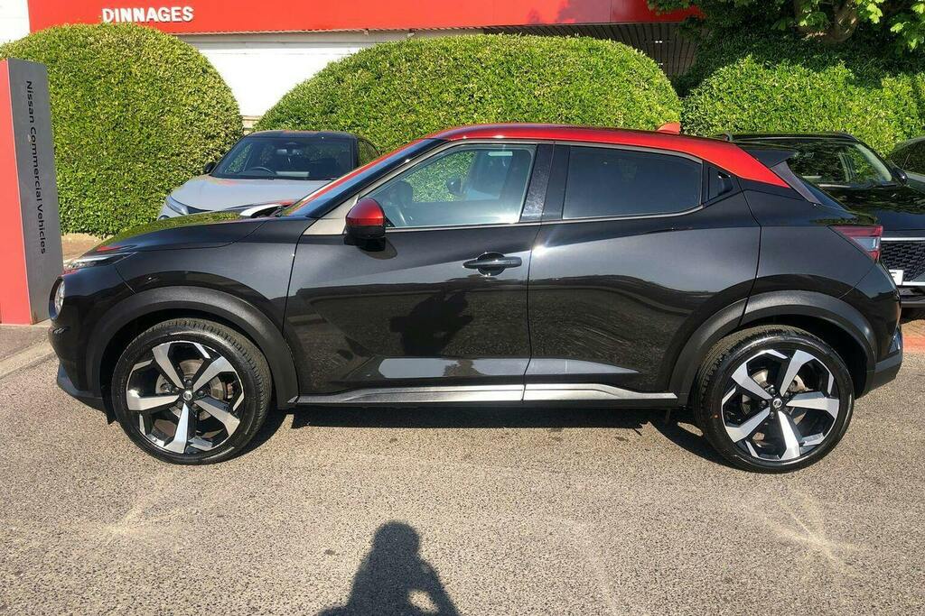 Nissan Juke 1.0 Dig T Tekna Suv GV70VPC Black #6