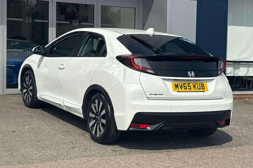 Honda Civic 1.8 I Vtec Se Plus MV65KUB White #5