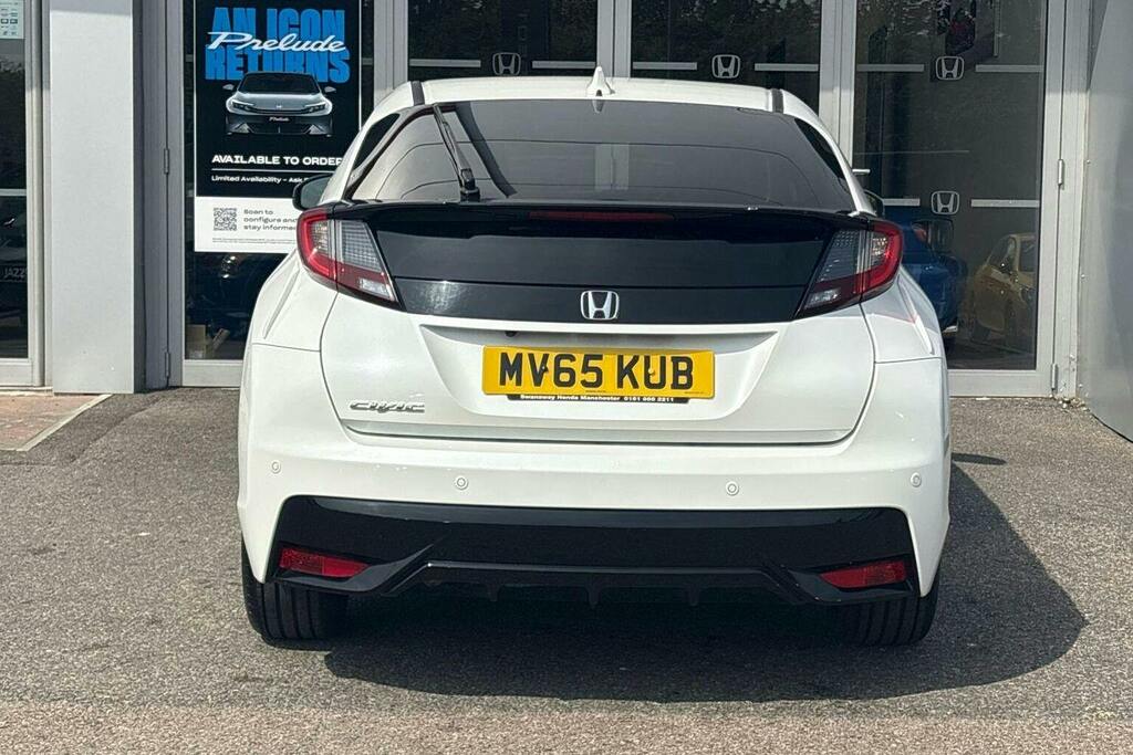 Honda Civic 1.8 I Vtec Se Plus MV65KUB White #4