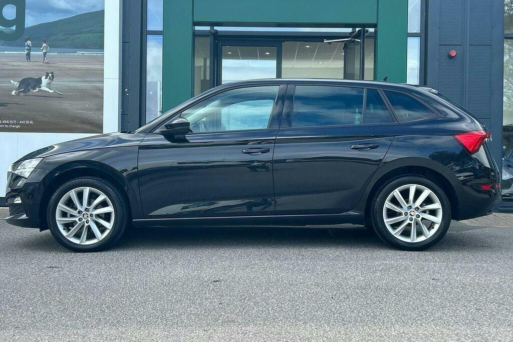 Skoda Scala 1.0 Tsi Se L Hatchback YM72FHR Black #6