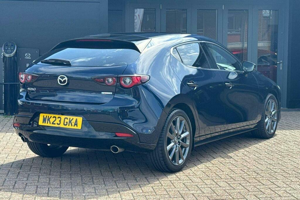 Mazda 3 2.0 E Skyactiv G Mhev Gt Sport Hatchback Petro WK23GKA Blue #3