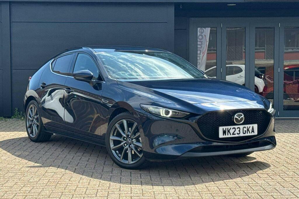 Mazda 3 2.0 E Skyactiv G Mhev Gt Sport Hatchback Petro Blue