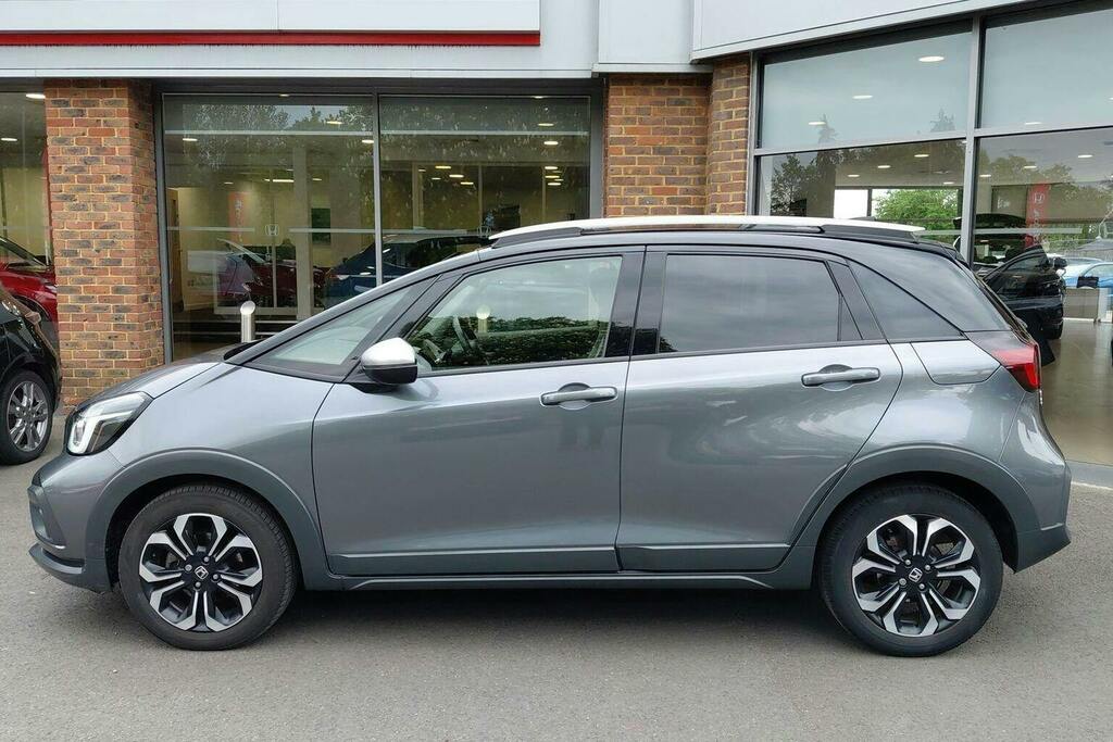 Honda Jazz 1.5 H I Mmd Crosstar Ex Hatchback Hybri HY72BBJ Grey #6