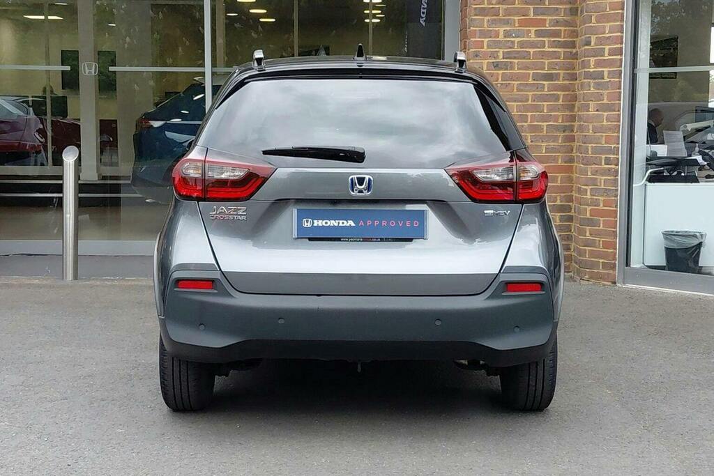 Honda Jazz 1.5 H I Mmd Crosstar Ex Hatchback Hybri HY72BBJ Grey #4