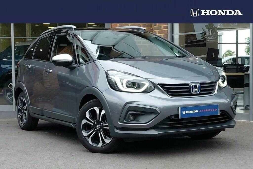 Honda Jazz 1.5 H I Mmd Crosstar Ex Hatchback Hybri Grey