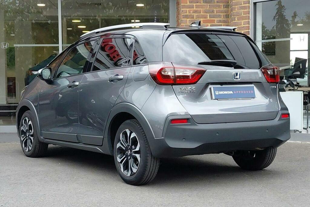 Honda Jazz 1.5 H I Mmd Crosstar Ex Hatchback Hybri HY72BBJ Grey #5