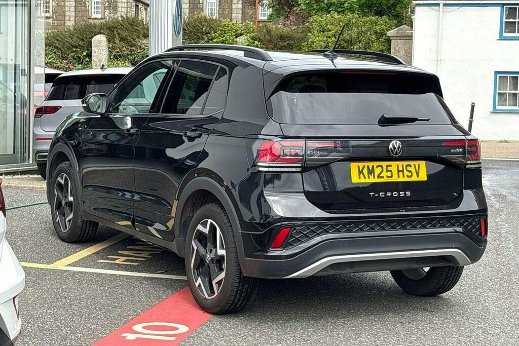 Volkswagen T-Cross 1.0 Tsi R-line Suv Dsg KM25HSV Black #5