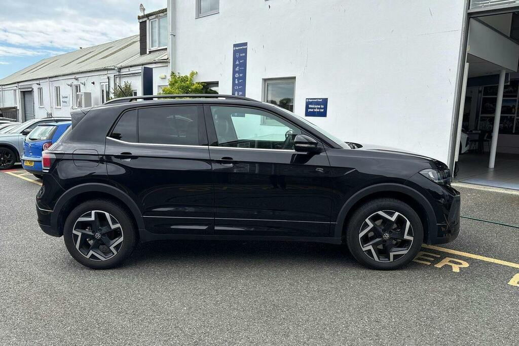 Volkswagen T-Cross 1.0 Tsi R-line Suv Dsg KM25HSV Black #2