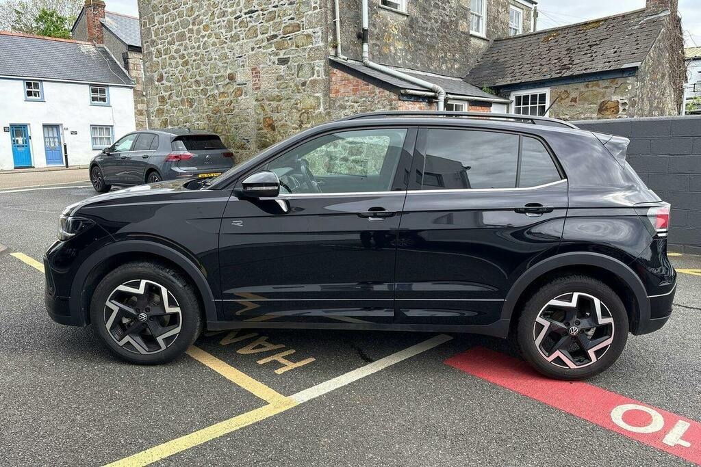 Volkswagen T-Cross 1.0 Tsi R-line Suv Dsg KM25HSV Black #6