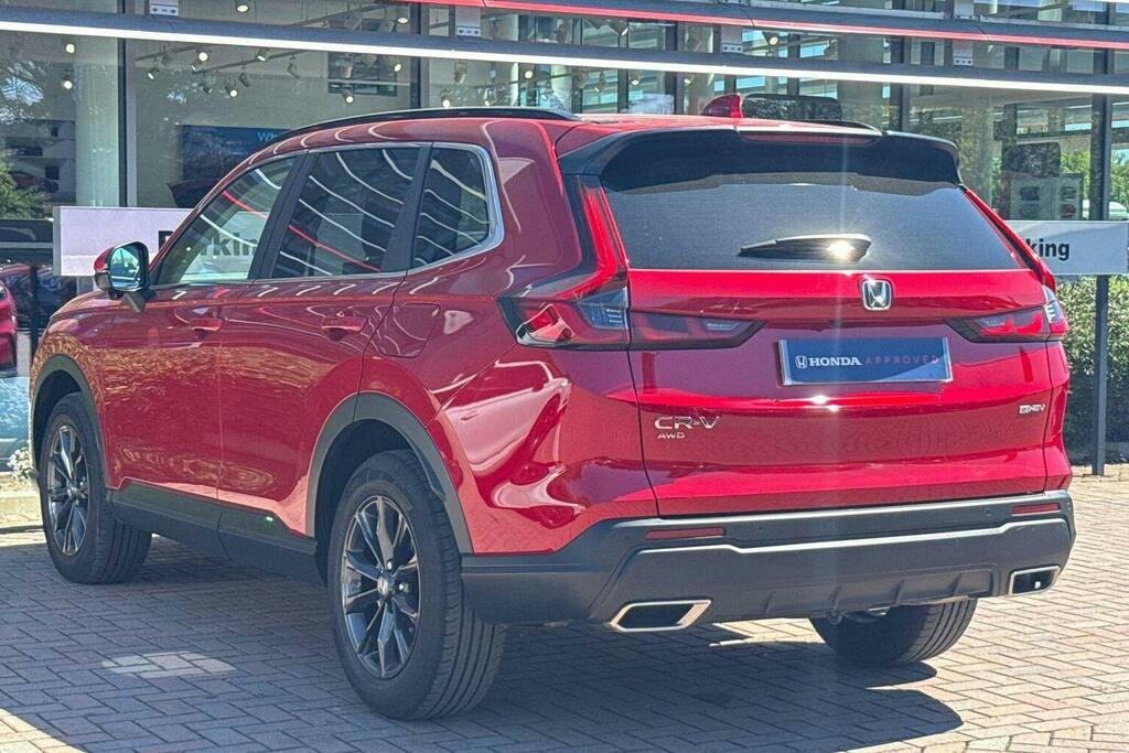 Honda Cr-V 2.0 H I Mmd Advance Suv Hybrid Ecvt 4Wd Red #5