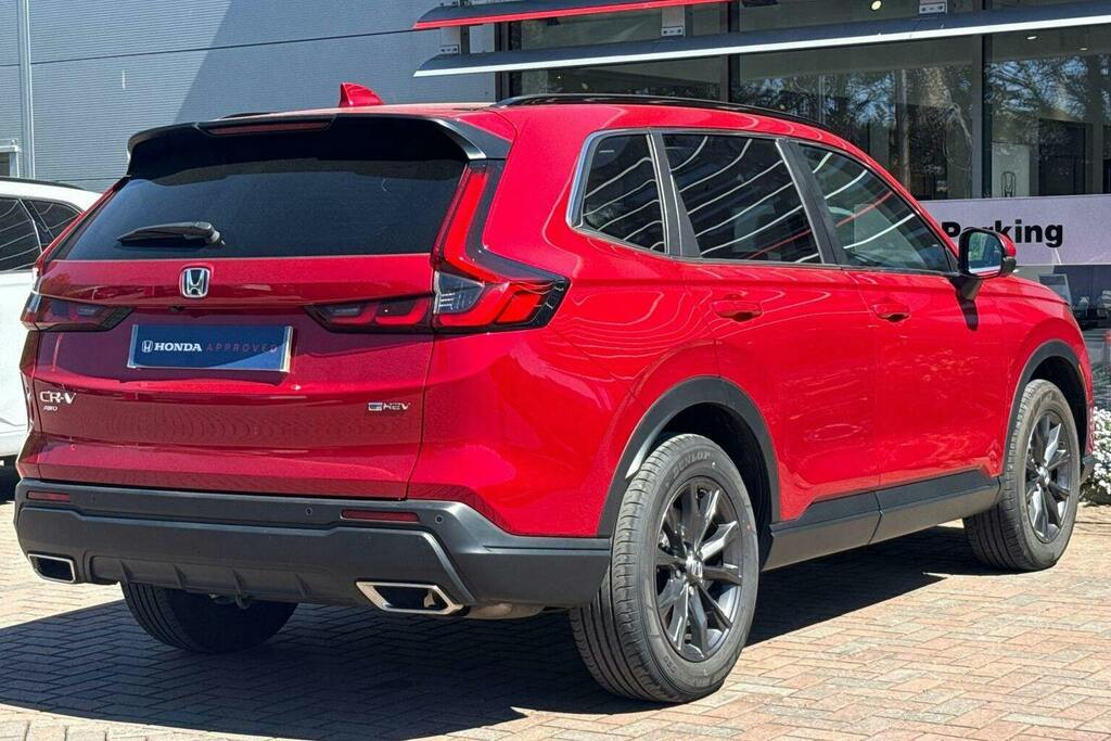 Honda Cr-V 2.0 H I Mmd Advance Suv Hybrid Ecvt 4Wd Red #3