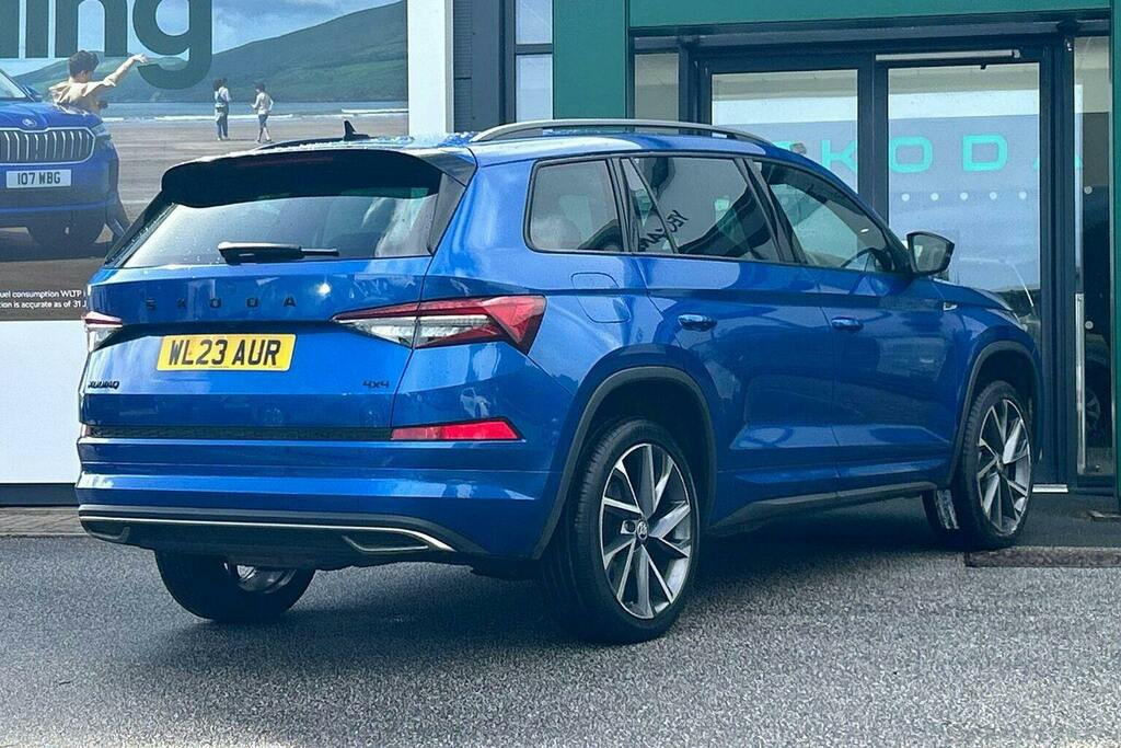 Skoda Kodiaq 2.0 Tdi Sportline Suv Dsg 4Wd WL23AUR Blue #3