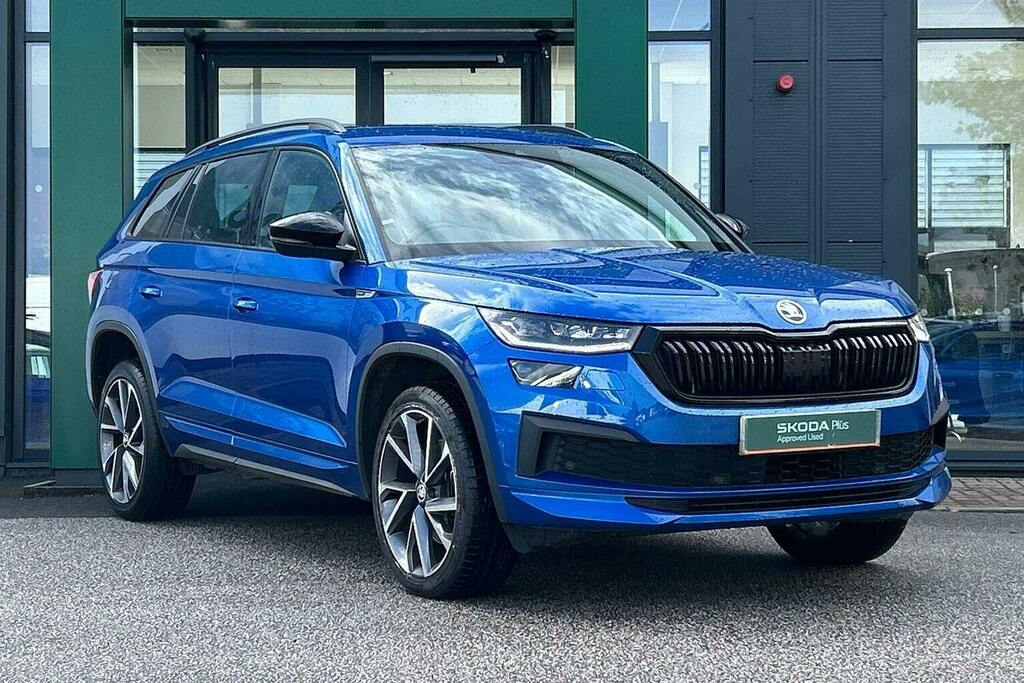 Skoda Kodiaq 2.0 Tdi Sportline Suv Dsg 4Wd Blue