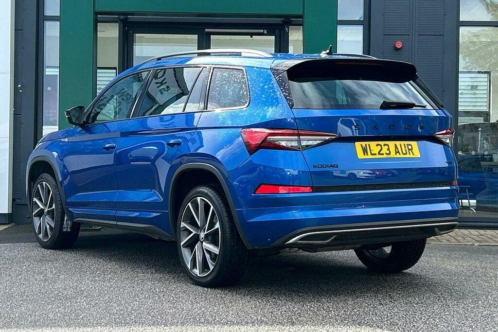 Skoda Kodiaq 2.0 Tdi Sportline Suv Dsg 4Wd WL23AUR Blue #5