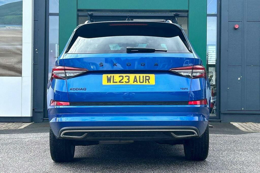 Skoda Kodiaq 2.0 Tdi Sportline Suv Dsg 4Wd WL23AUR Blue #4