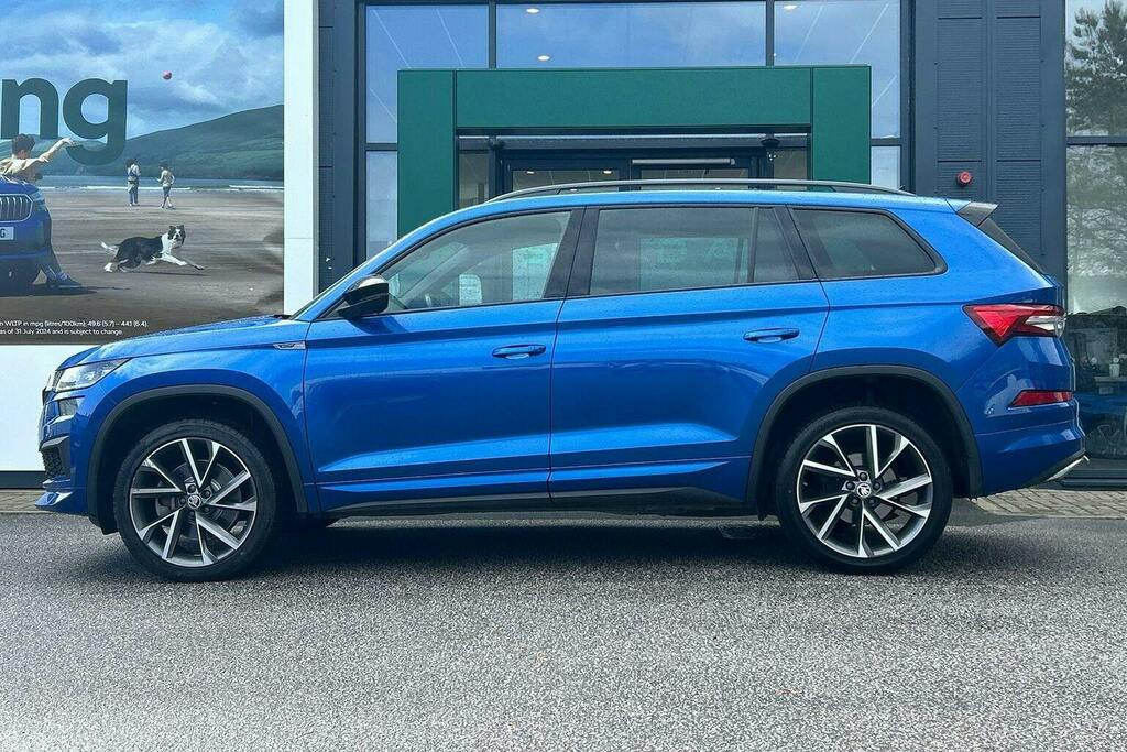 Skoda Kodiaq 2.0 Tdi Sportline Suv Dsg 4Wd WL23AUR Blue #6