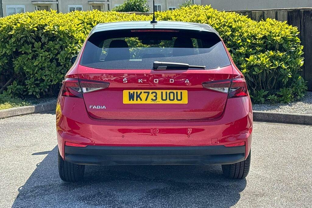 Skoda Fabia 1.0 Tsi Colour Edition Hatchback WK73UOU Red #4