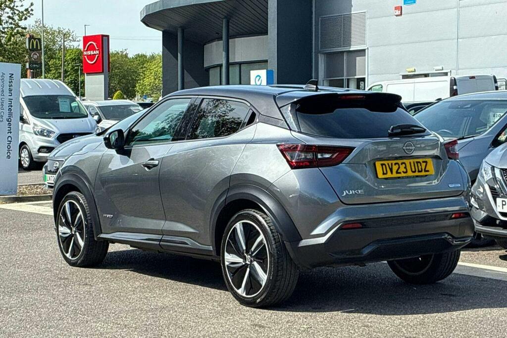 Nissan Juke 1.6 Tekna Plus Suv Hybrid Grey #5