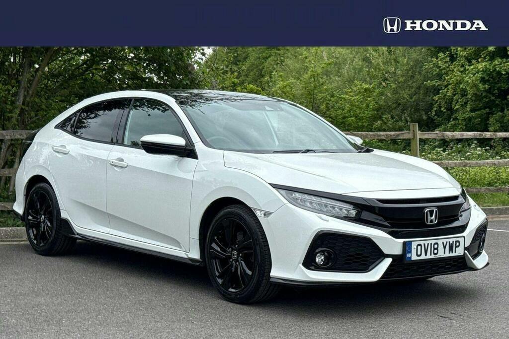 Honda Civic 1.5 Vtec Turbo Sport Plus Hatchback Cvt White