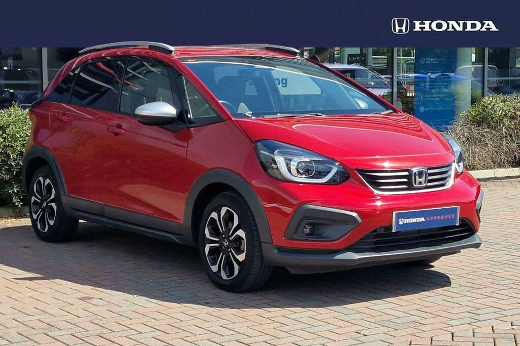 Honda Jazz 1.5 H I Mmd Crosstar Ex Hatchback Hybri Red