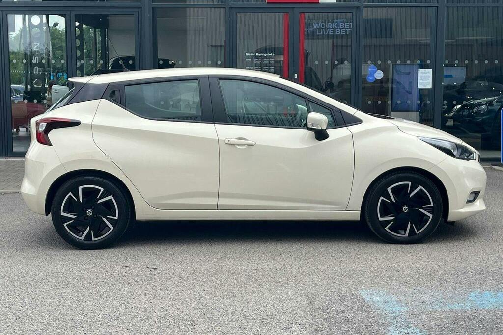 Nissan Micra 1.0 Ig T Acenta Hatchback RF22UGX White #2