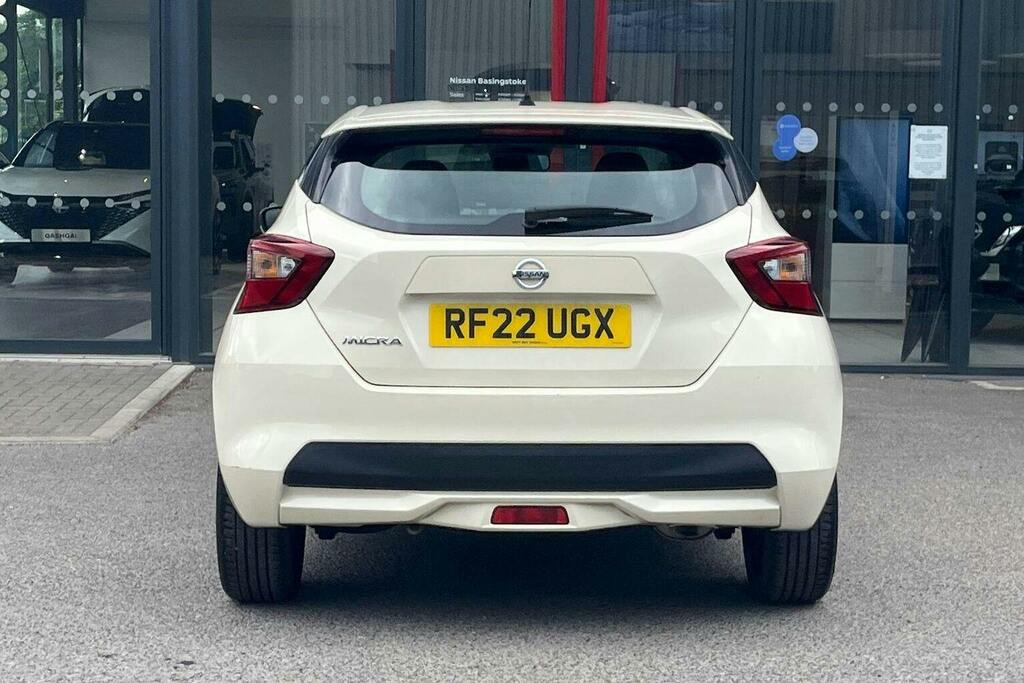 Nissan Micra 1.0 Ig T Acenta Hatchback RF22UGX White #4