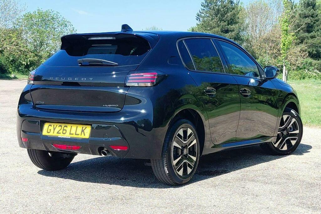 Peugeot 208 1.2 Allure Hatchback Hybrid E Dsc6 GY26LLK Black #3