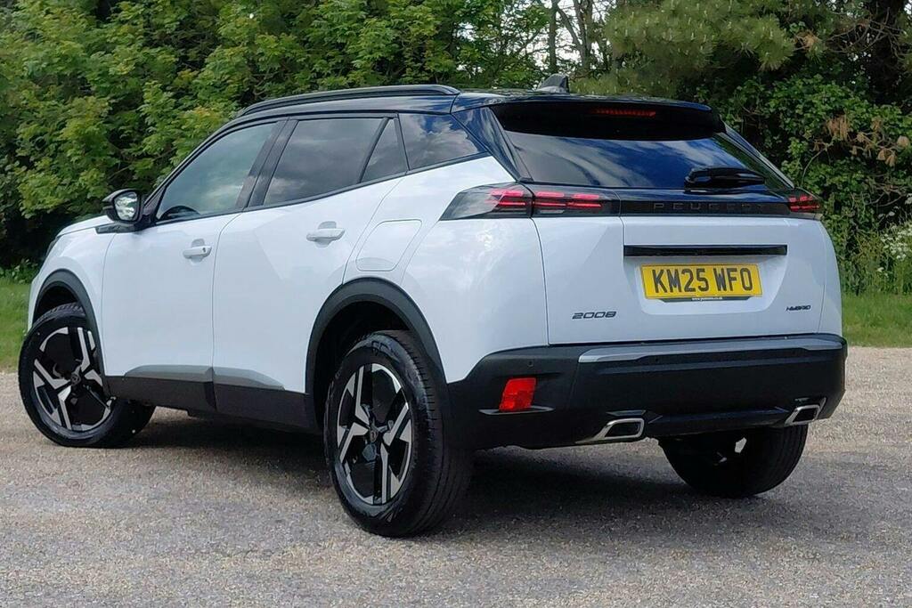 Peugeot 2008 1.2 Gt Suv Hybrid E Dsc6 KM25WFO White #5