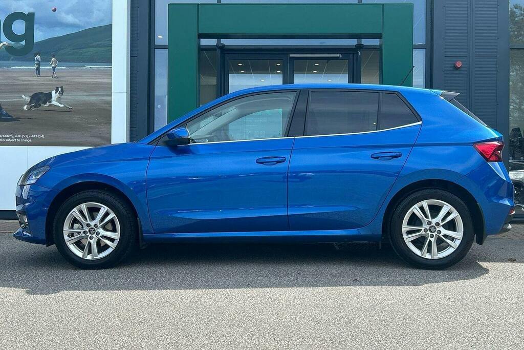 Skoda Fabia 1.0 Tsi Se L Edition Hatchback Dsg WL75AZX Blue #6