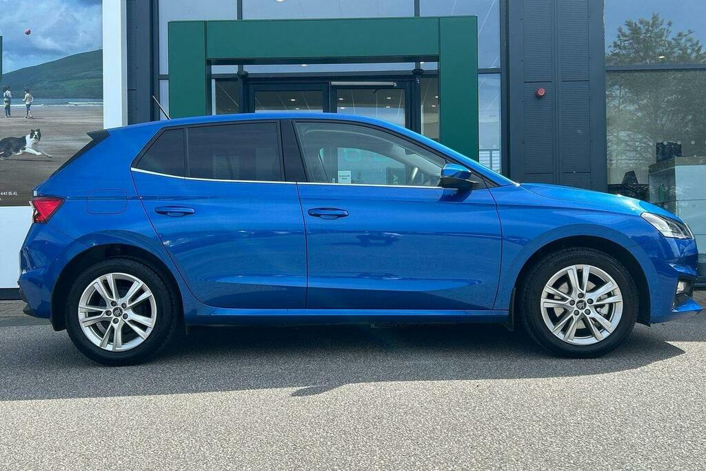 Skoda Fabia 1.0 Tsi Se L Edition Hatchback Dsg WL75AZX Blue #2