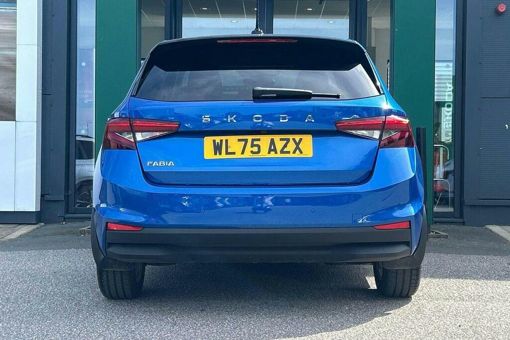 Skoda Fabia 1.0 Tsi Se L Edition Hatchback Dsg WL75AZX Blue #4
