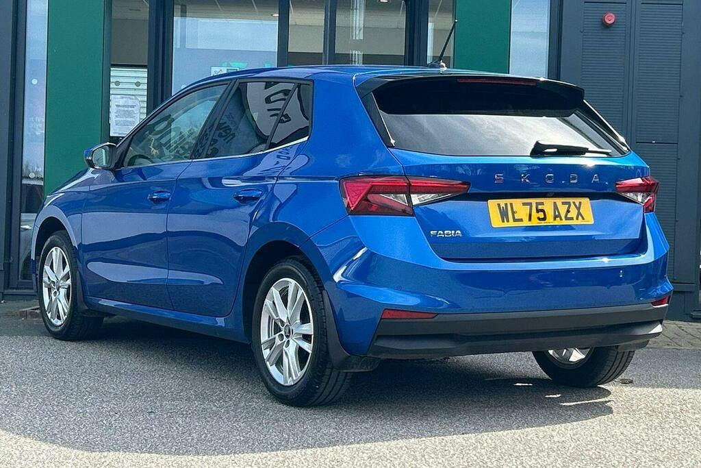 Skoda Fabia 1.0 Tsi Se L Edition Hatchback Dsg WL75AZX Blue #5