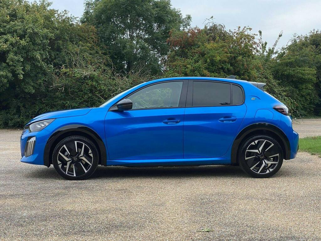 Peugeot e-208 51Kwh Gt Hatchback GU25KVX Blue #4