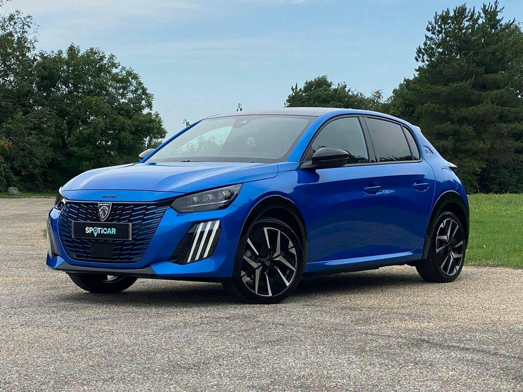 Peugeot e-208 51Kwh Gt Hatchback GU25KVX Blue #3