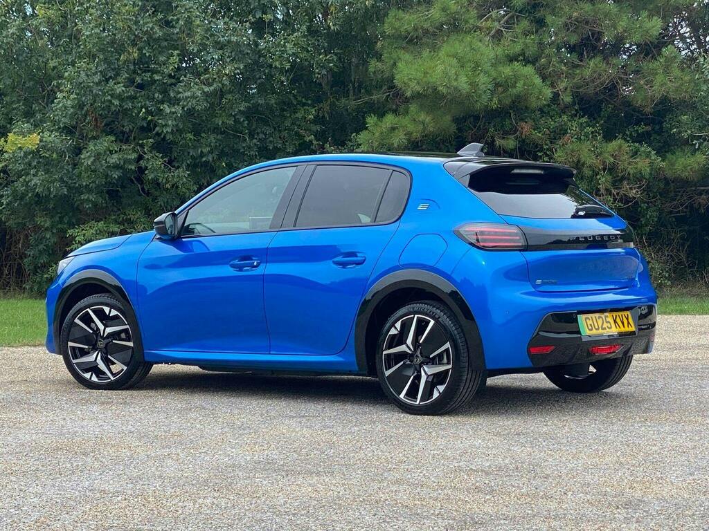 Peugeot e-208 51Kwh Gt Hatchback GU25KVX Blue #5