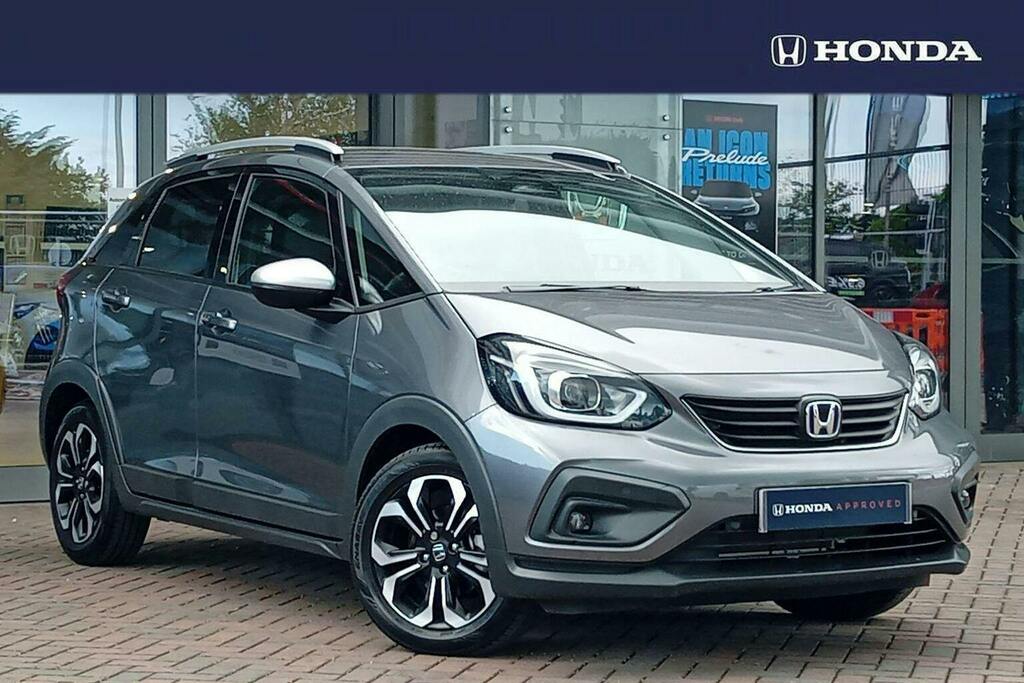 Honda Jazz 1.5 H I Mmd Crosstar Ex Hatchback Hybri Grey